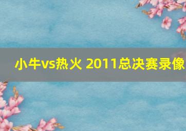 小牛vs热火 2011总决赛录像